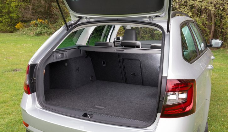 The boot is vast! You get 610 litres and an 85cm-deep boot with all five seats in place