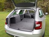 It's easy to drop the rear seats, leaving a 165cm-deep, 1740-litre space for luggage