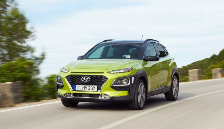 The all-new Hyundai Kona is another compact SUV, set to rival the Nissan Juke and Kia Stonic