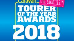 Find out which tourers, caravan awnings and innovations have been shortlisted for our 2018-season awards!