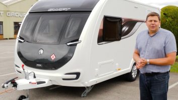 Tune in to Practical Caravan TV on Sky 212, Freesat 161 and live online to watch our 2018 Swift Conqueror 480 review