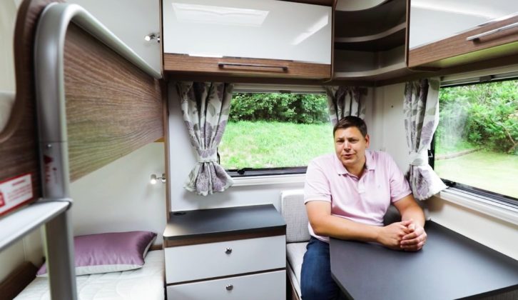Now here's something special – the first family-focused Unicorn from Bailey caravans!