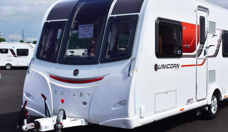 We spotted the third-generation Unicorn range of Bailey caravans at some great discounts