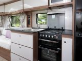 You get a dual-fuel hob, a separate oven and grill, a microwave and plentiful storage space in this kitchen