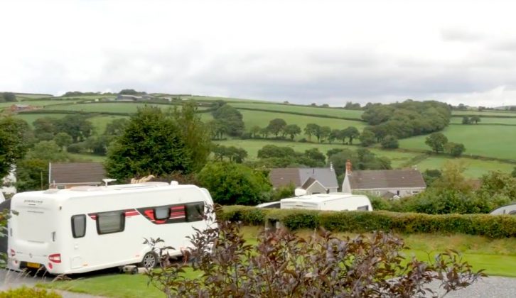 For a pitch with a view, check out South Wales Touring Park!