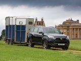 We were able to get a taste of what tow car ability the Rexton has, albeit with a horsebox, not a caravan
