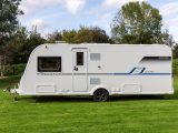 The 2018 Bailey Pegasus GT70 Brindisi is a 7.37m-long, single-axle tourer
