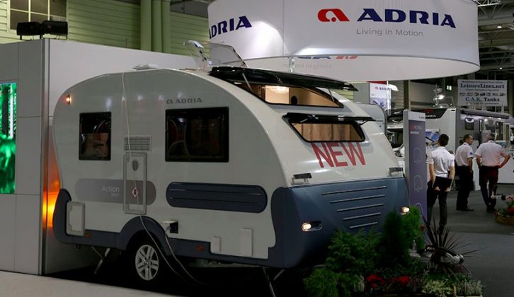 This is also a great opportunity to see the new Adria Action 361 LT