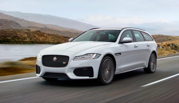 There are four diesels and one petrol engine option in the new XF Sportbrake range