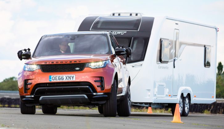 Did someone say, "big tow car"? We put the new Land Rover Discovery 5 through its paces!