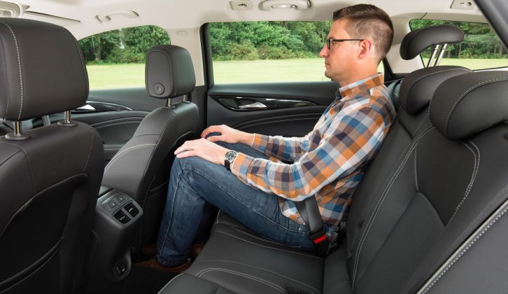 There’s more rear legroom than before, plus two USB sockets and air vents for the back-seat passengers