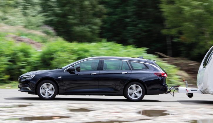 But what tow car ability does it have? Well, the Sports Tourer shrugged off the windy test conditions