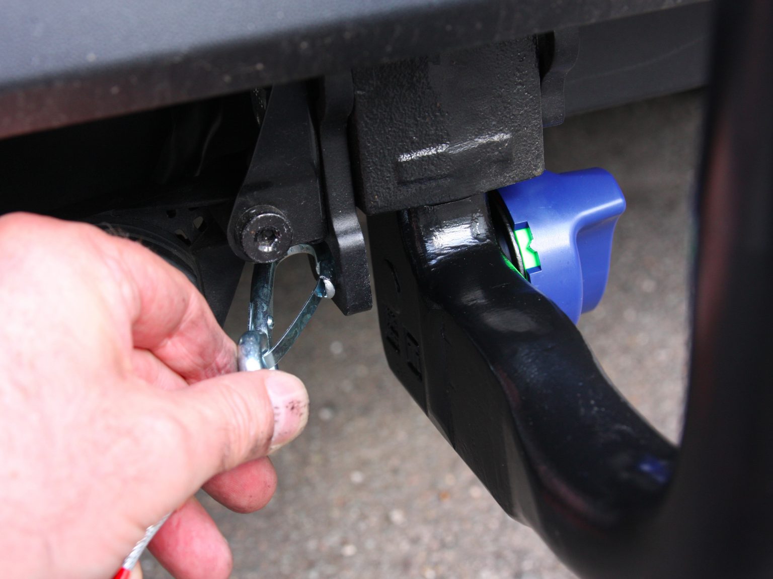 How to replace a damaged breakaway cable Practical Caravan