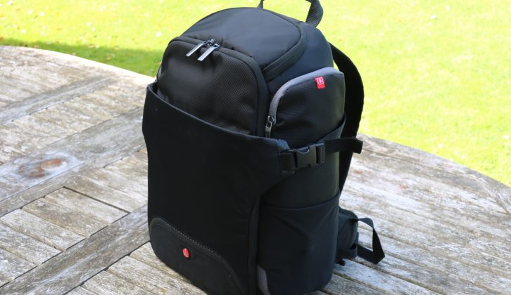 Reasonably priced at £124.95, this smart-looking camera bag has proved to be very versatile