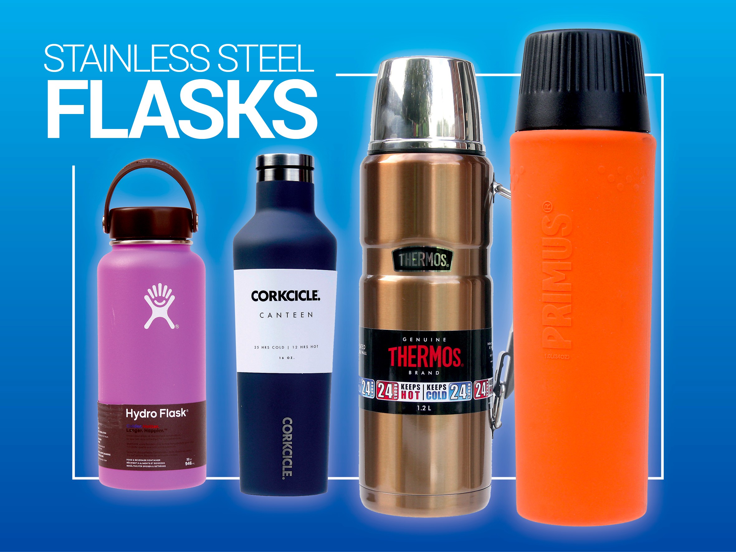 Thermos Glass Lined Flask - ASDA Groceries