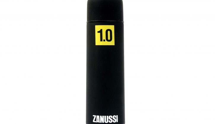 The Zanussi Cervinia Vacuum Flask has a coating that means it won't slip out your hands – and it's available with the yellow and black switched, if you'd like a brighter version