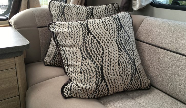 This season's upholstery is called Arran and the fabric claims to be both pet-resistant and antibacterial
