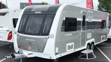 The 2018 version of the Elddis Crusader Supercyclone has an MTPLM of 1776kg and a 1617kg MiRO