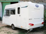 At only 5.51m long, the Caravelair Antarès 406 will be ideal for first-timers – the £699 Plus Pack adds a 100W solar panel, leisure battery and TV aerial