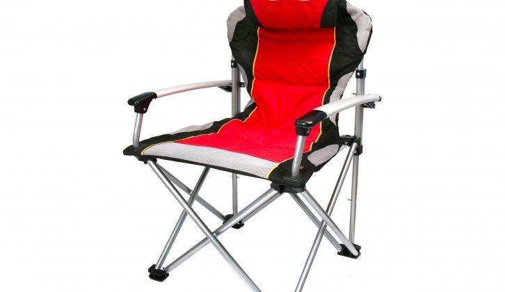 The affordable Promech Racing Paddock Chair is a strong option and scored three stars in the Practical Caravan test