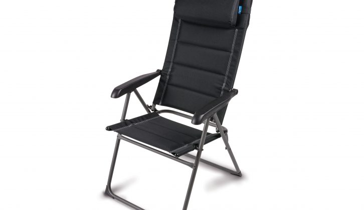 Kampa's Firenze Comfort Chair achieved a four-star rating in our test