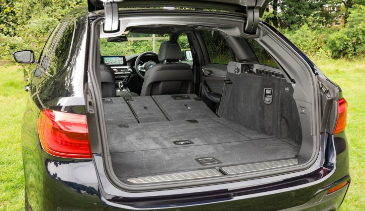Fold the rear seats flat and you have a 191cm-deep load space and up to 1700 litres to fill