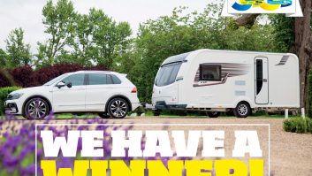 From the thousands of entries received, one astonished reader has won a 2018 Coachman VIP 460!