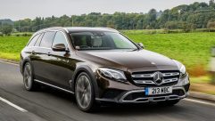 The Mercedes-Benz E-Class All-Terrain is powered by a 3.0-litre turbodiesel V6 with a thumping 457lb ft torque