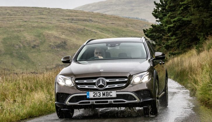 The All-Terrain sits 29mm higher than the standard E-Class Estate