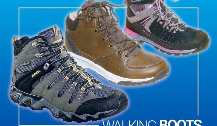 Here we put eight pairs of walking boots – four men's and four women's – to the test