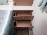Each occupant also gets a shelf and drawers, as well as a reading light
