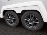 These smart, dark alloy wheels tell you this is a 2018-season Buccaneer