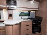 This is a very well specced kitchen with a peninsula unit that neatly separates the galley from the lounge