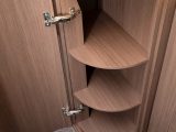 Plus, this unit gives users some useful additional storage behind a curved door