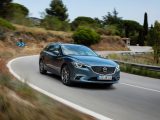 The Mazda 6, shown here as an estate, has performed well in the past when hitched up – in 2018 we'll find out what tow car ability the new version has