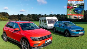 It's petrol versus diesel in our latest magazine, as we put these two VW Tiguans to the test