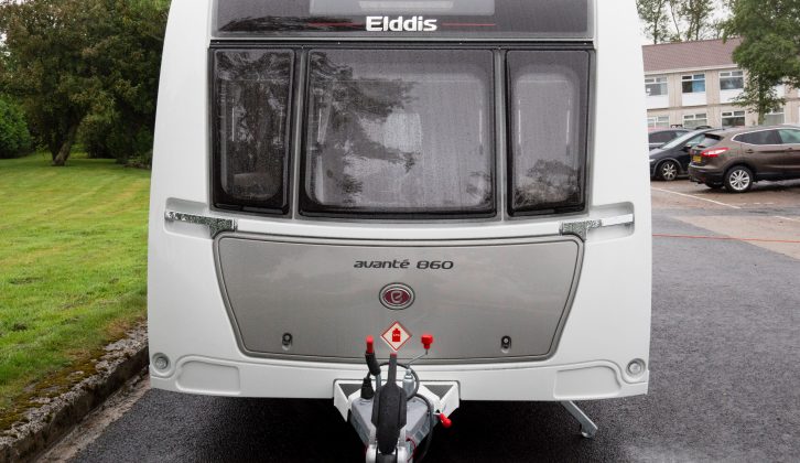The Elddis Avanté 860 features the ‘SoLiD’ bodyshell which has a 10-year warranty as standard
