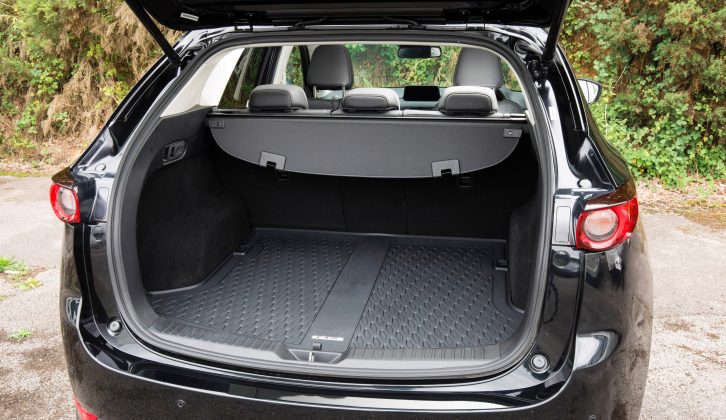 The well-shaped boot swallows 506 litres with the seats up and 1620 litres with them down