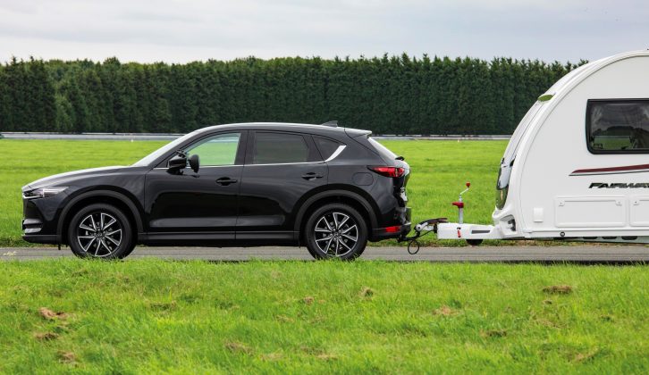 In this spec, the 455cm-long Mazda CX-5 has a 1746kg kerbweight and a 173bhp 2.2-litre engine