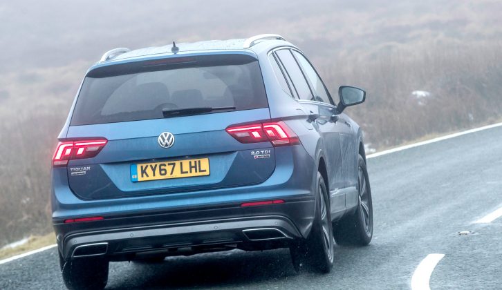 We found that the new VW Tiguan Allspace was a good drive – and soon we'll hitch up and see what tow car ability it has, too