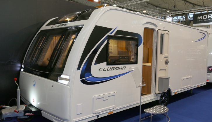One of the British brands to have made the trip to Germany was Lunar Caravans