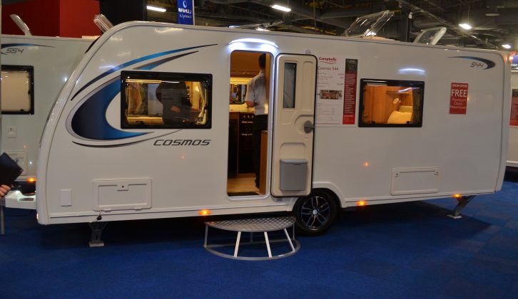 Or how about a Cosmos? This is based on the Lunar Quasar and is sold by Campbells Caravans
