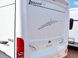 Check the exterior of any used caravans for sale carefully, for signs of any cracked panels or repairs – a Winterhoff stabiliser hitch was standard