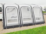 Access to the 2018 Vango Varkala Connect 420 is via two side doors and three central front door/window panels