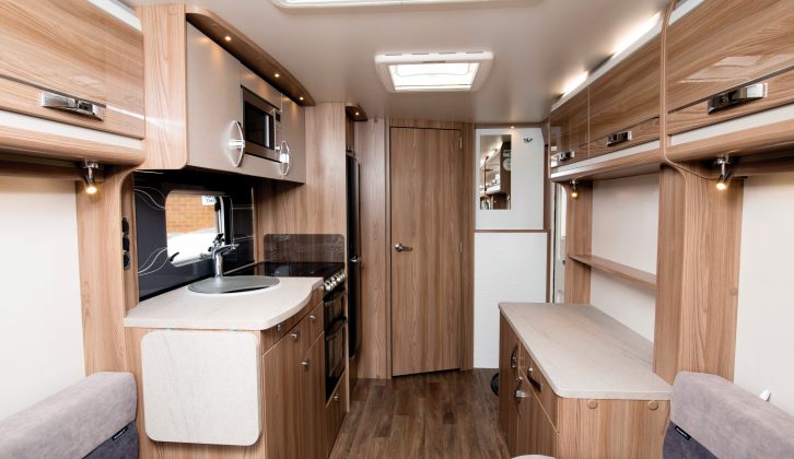 You can really feel the space you get in a 2.23m wide van