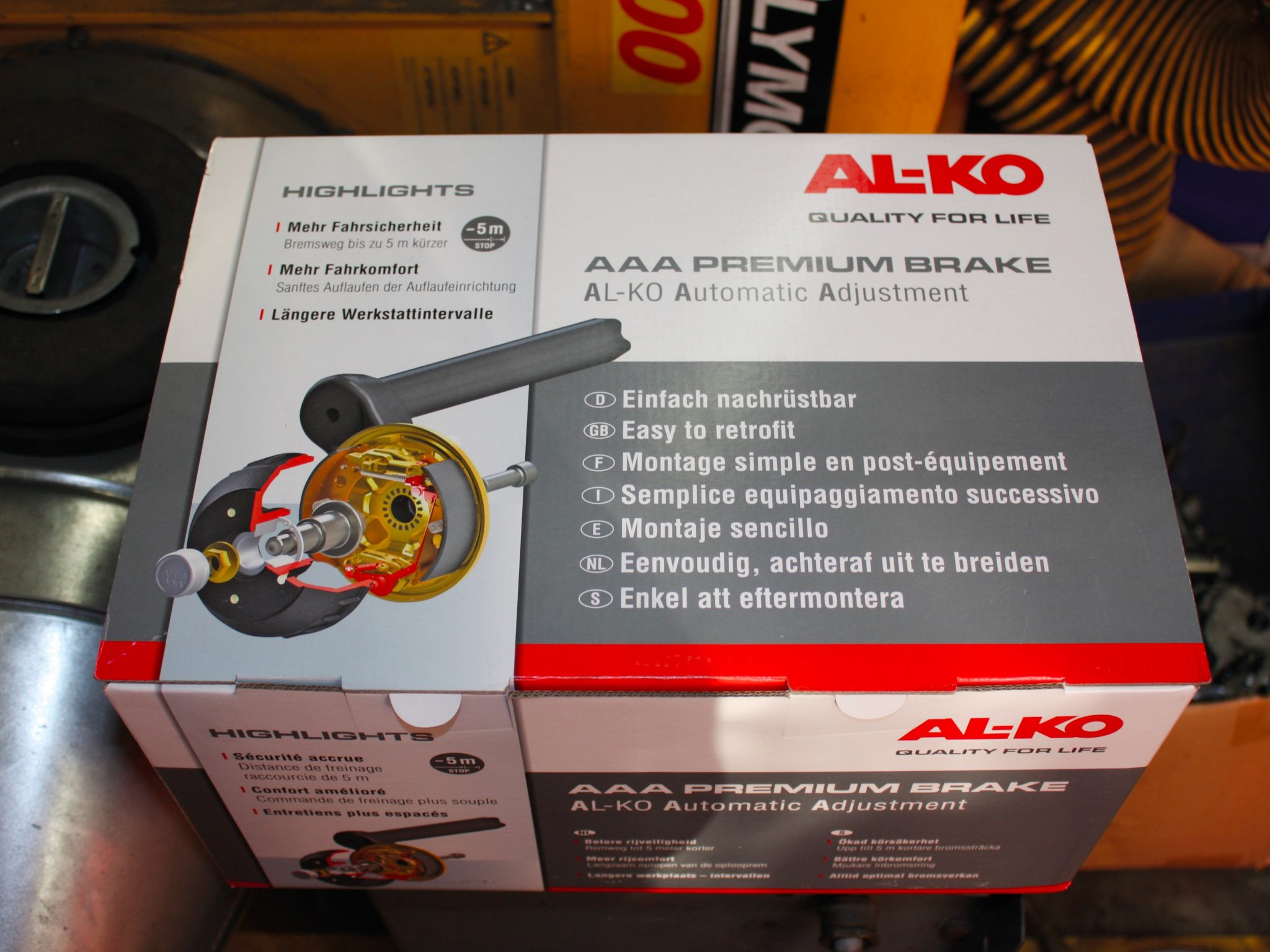 Spotlight AlKo AAA Premium Brake upgrade Practical Caravan