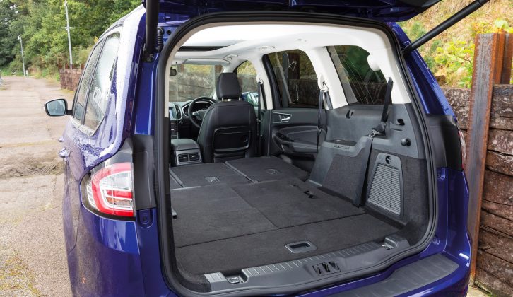 But with all the rear seats folded down, it is basically a van, with a  2339-litre capacity