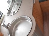 The kitchen in the T@B 400 TD is larger than you might anticipate, given the caravan's size