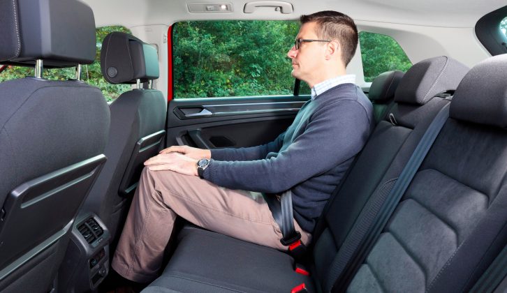 Passengers will be happy with the space – the VW Tiguan's clever rear seats slide to favour legroom or to boost luggage capacity