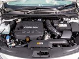 The 1.7 diesel engine comes with 113 or 134bhp and achieves 67.3mpg solo
